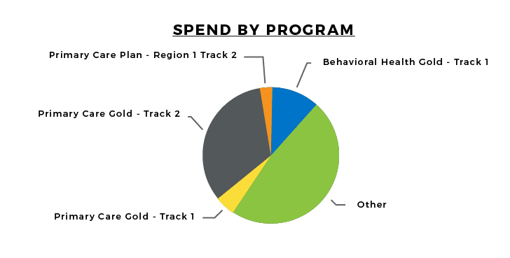 Spend By Program Screen